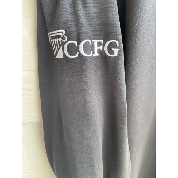 Under Armour black 3/4 zip pullover with CCFG logos 2XL - Picture 5 of 8